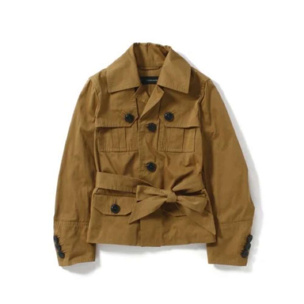 DSQUARED2 Brown Belted Trench Coat - Picture 6 of 9